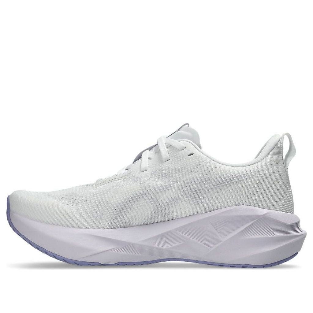 (WMNS) ASICS Novablast 5 D Wide 'White Lilac Hint' 1012B766-103