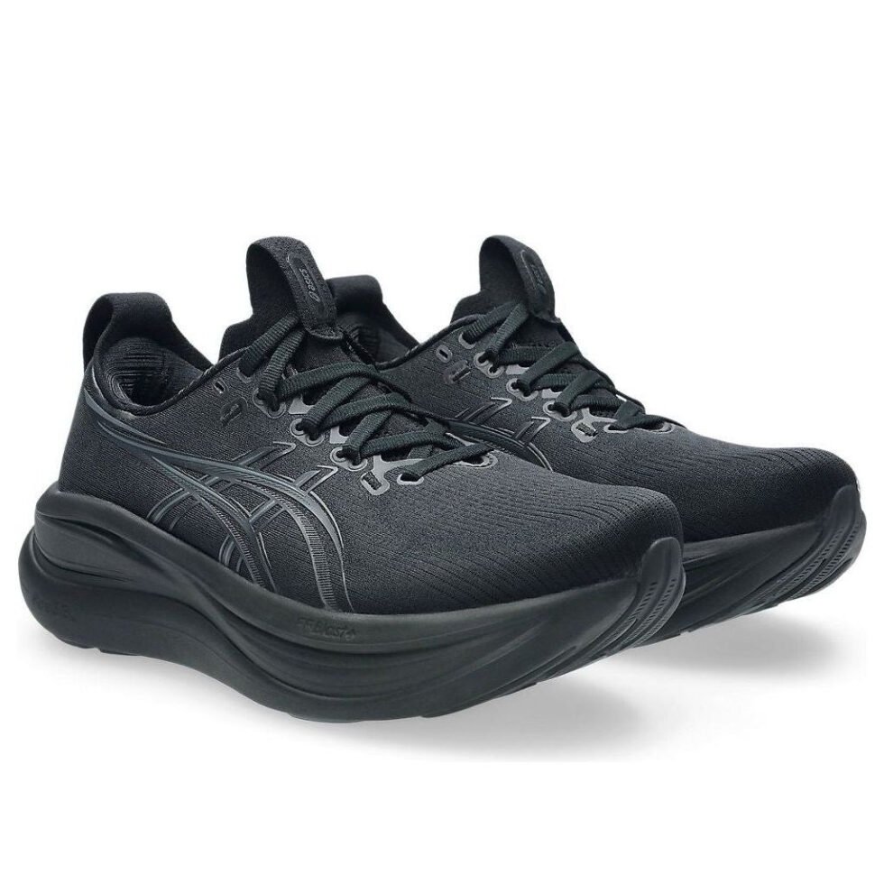 (WMNS) ASICS Gel-Nimbus 28 'Black Graphite Grey' 1012B899-001 - Image 2