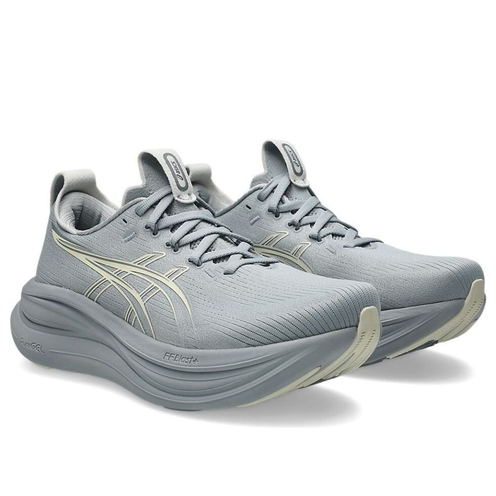 (WMNS) ASICS Gel-Nimbus 28 'Piedmont Grey Cream' 1012B899-021 - Image 3