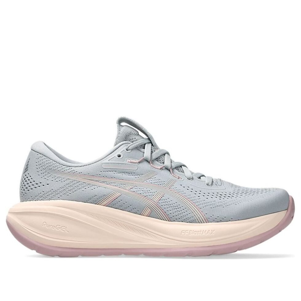 (WMNS) ASICS Gel-Cumulus 28 'Grey Orange Pink' 1012B916-020 - Image 6
