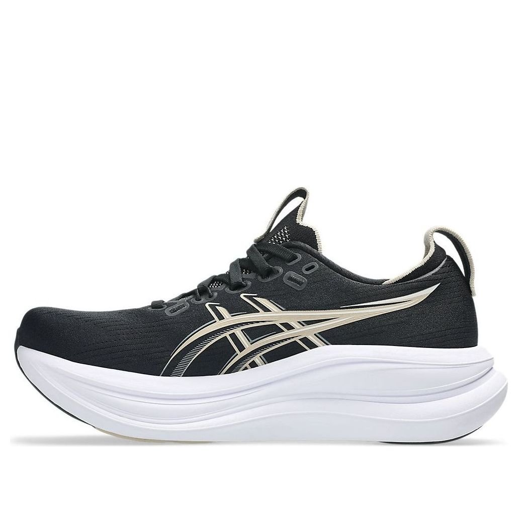 (WMNS) ASICS Gel-Nimbus 28 D Wide 'Black Feather Grey' 1012B917-002