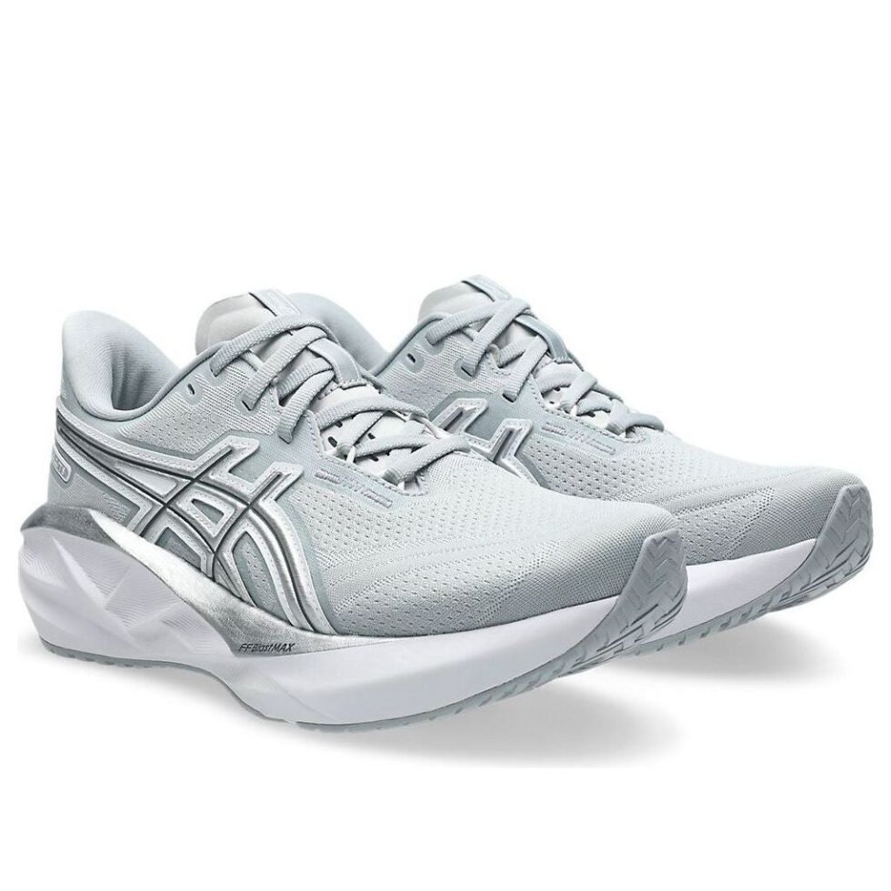 (WMNS) ASICS Novablast 5 ATC 'Piedmont Grey Pure Silver' 1012B990-020 - Image 3