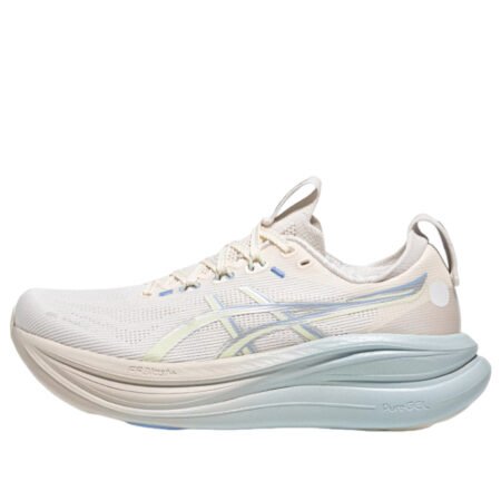 (WMNS) ASICS Gel-Nimbus 28 Glitter 'Cream Pure Silver' 1012C101-100