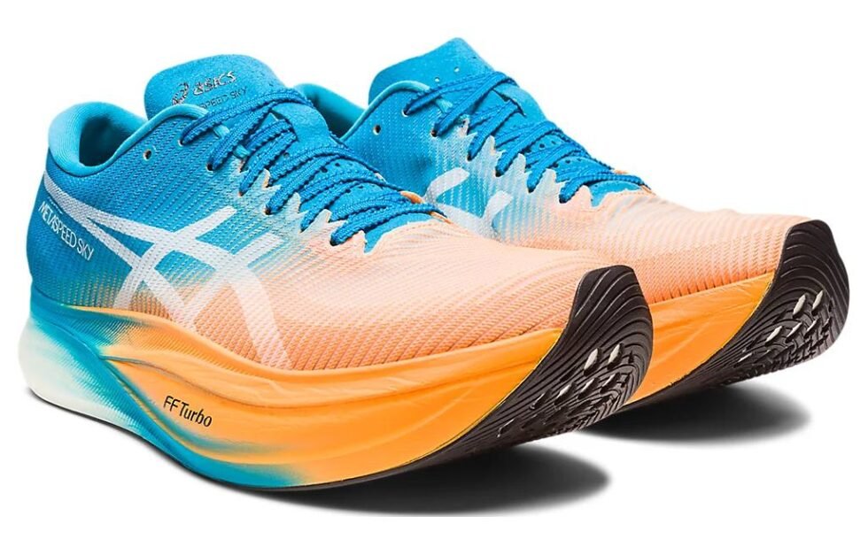 ASICS MetaSpeed Sky+ 'Orange Pop Island Blue' 1013A115-800 - Image 3