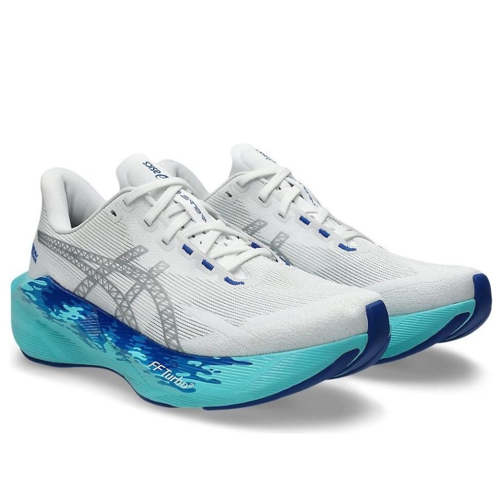 ASICS Novablast 6 Sydney 'White Ice Mint' 1013A212-100 - Image 3