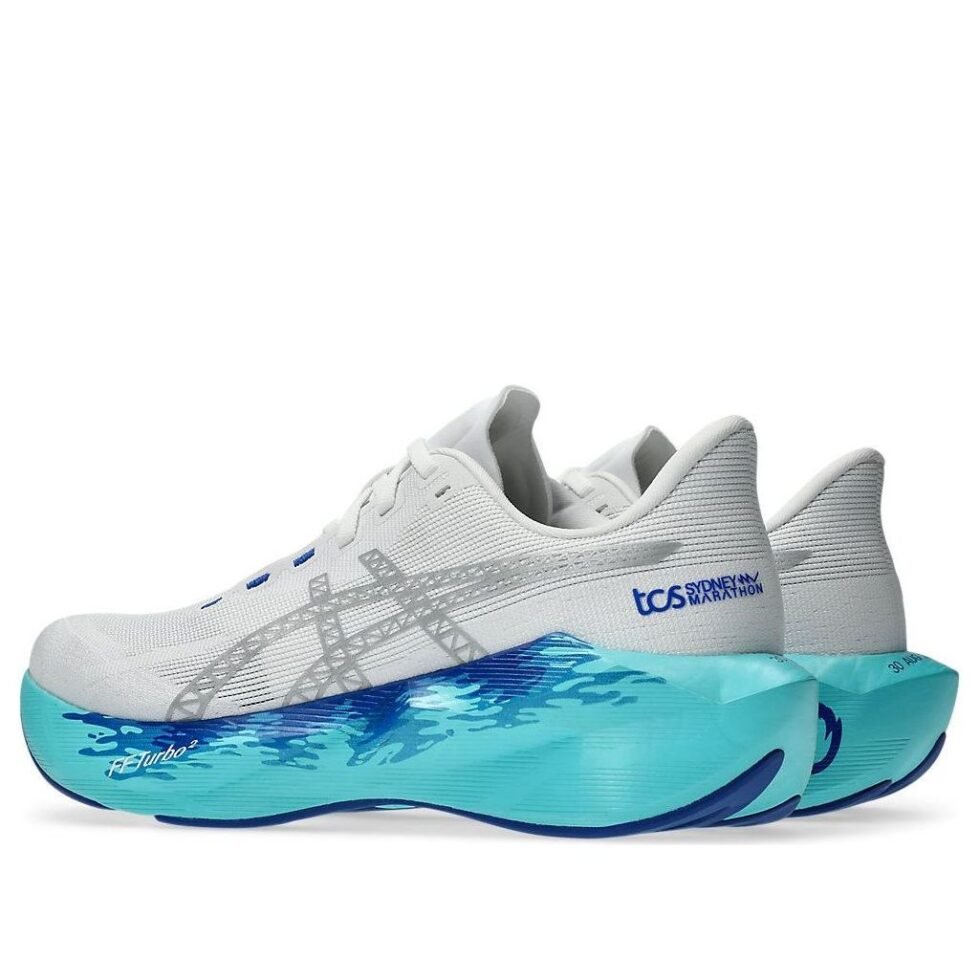 ASICS Novablast 6 Sydney 'White Ice Mint' 1013A212-100 - Image 4