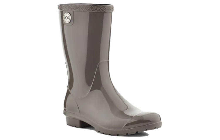 (WMNS) UGG Sienna Rain Boot Gray 1014452-CHRC - Image 3