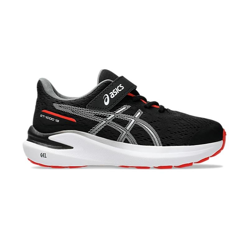 (PS) ASICS GT-1000 13 'Black Fiery Red' 1014A344-002 - Image 2