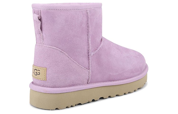 (WMNS) UGG Classic Mini II Snow Boots Purple 1016222-CATR - Image 4