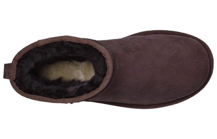 (WMNS) UGG Classic Mini II Boot Chocolate 1016222-CHO - Image 6