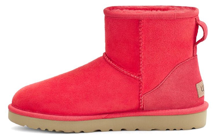 (WMNS) UGG Classic Mini II 'Red' 1016222-HSPK - Image 2