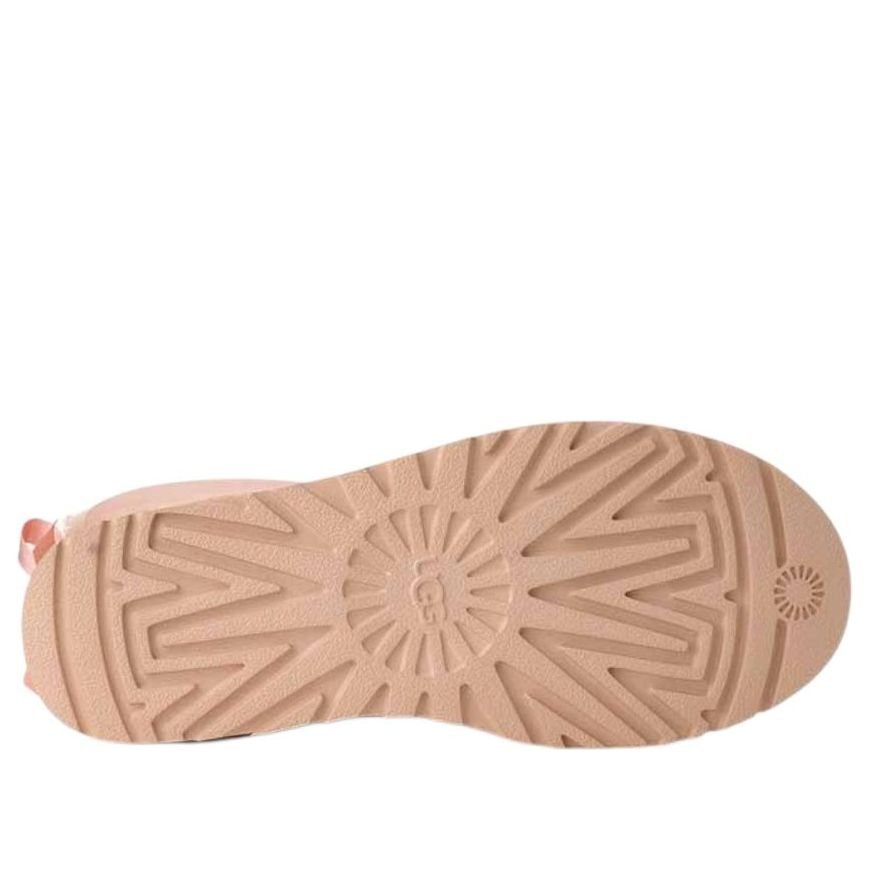 (WMNS) UGG Mini Bailey Bow II 'Beige Blush' 1016501-BGB - Image 5