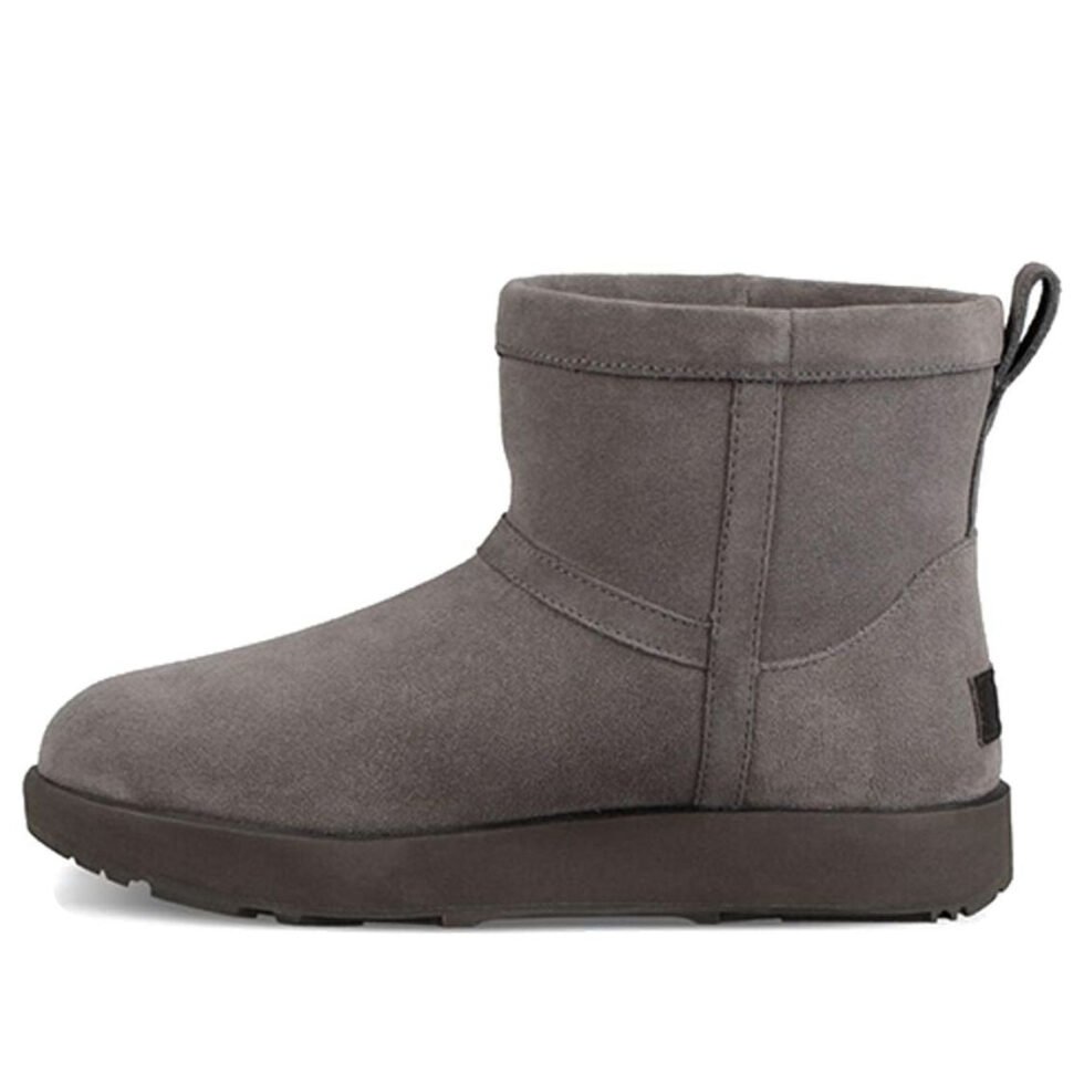 (WMNS) UGG Classic Mini Waterproof 'Grey' 1019643-MTL