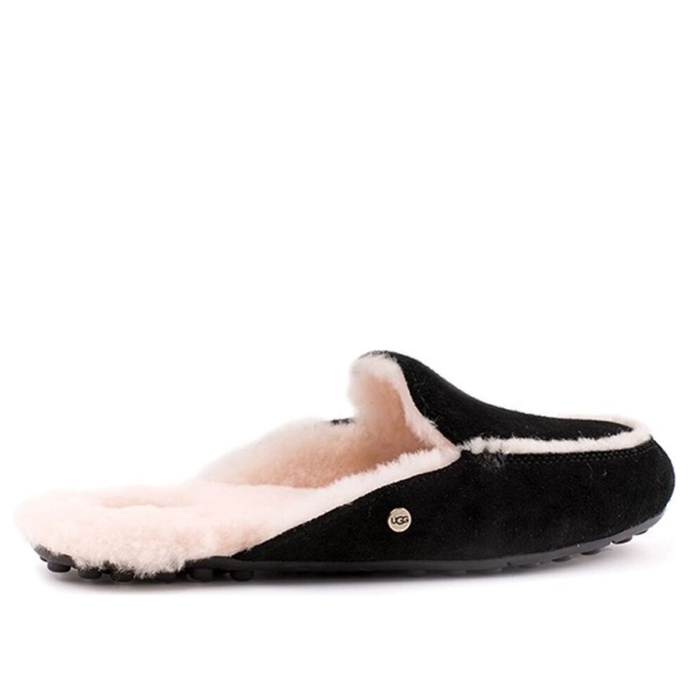 (WMNS) UGG Lane Slip-On Loafers 'Black' 1020027-BLK - Image 5