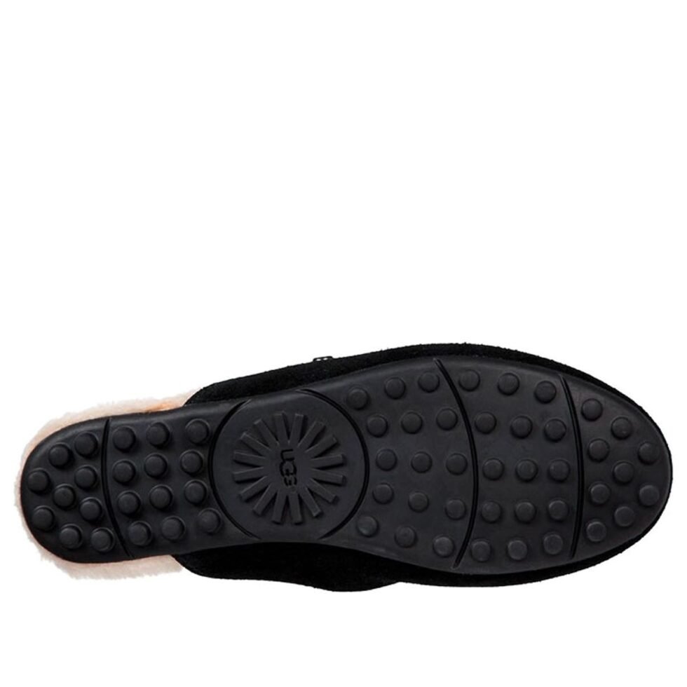 (WMNS) UGG Lane Slip-On Loafers 'Black' 1020027-BLK - Image 6