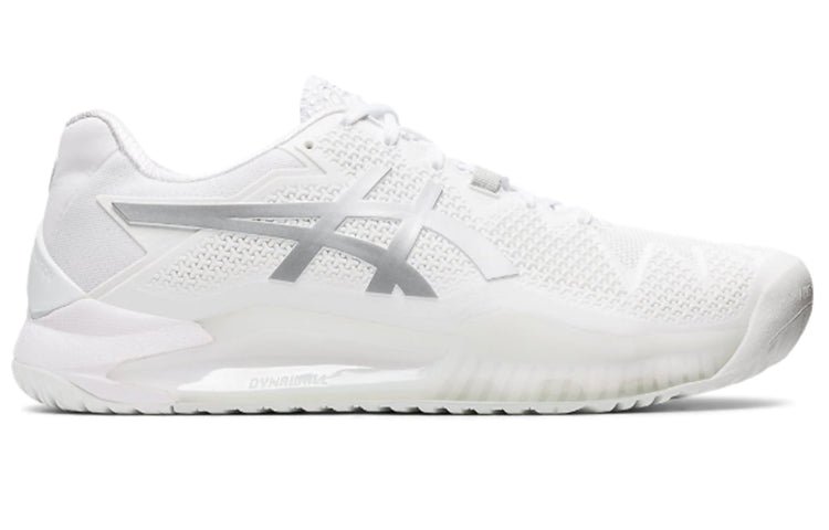 ASICS Gel Resolution 8 'White Pure Silver' 1041A079-100 - Image 2