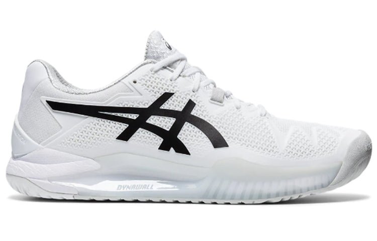 ASICS Gel Resolution 8 'White Black' 1041A079-101 - Image 2