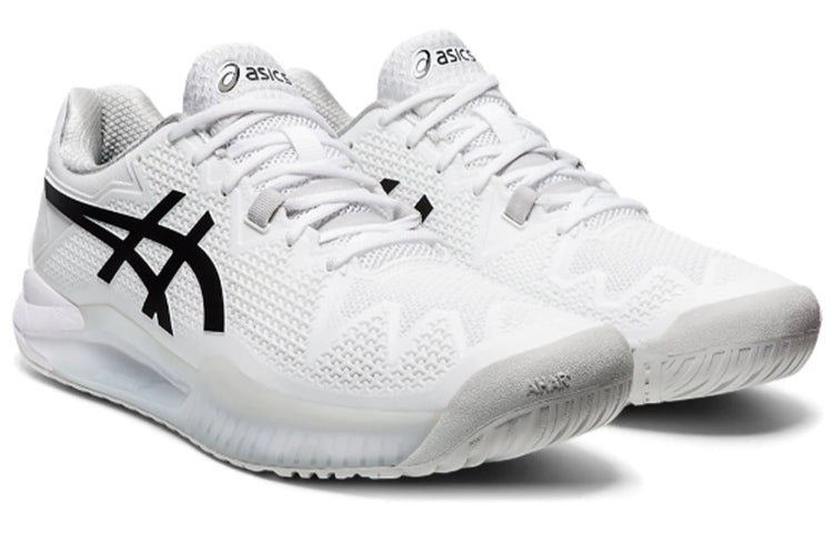 ASICS Gel Resolution 8 'White Black' 1041A079-101 - Image 3