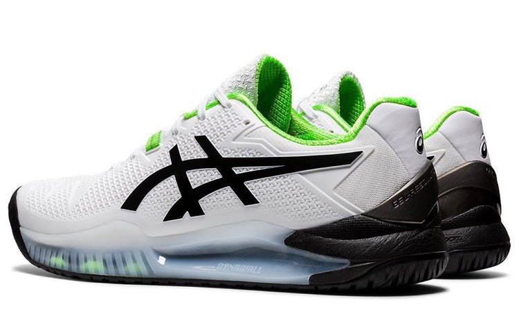 ASICS Gel Resolution 8 'White Green Gecko' 1041A079-105 - Image 4