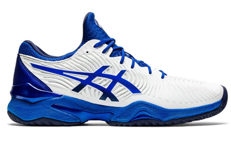 ASICS Court FF Novak 'White Blue' 1041A089-101 - Image 2
