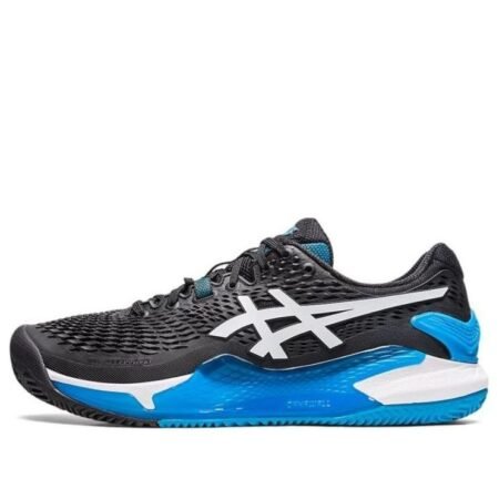 ASICS Gel Resolution 9 Clay 'Black Blue' 1041A375-001