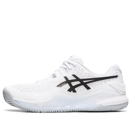 ASICS Gel-Resolution 9 Clay 'White Black' 1041A375-100