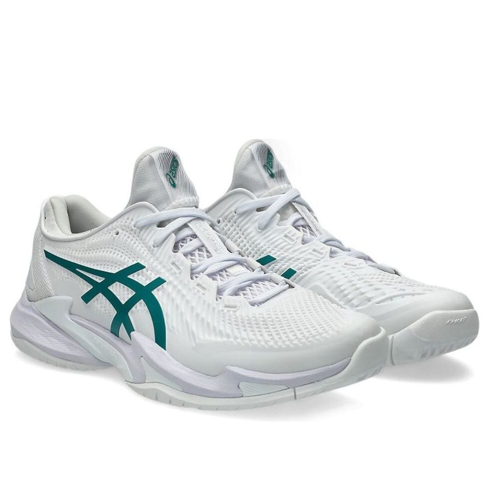 ASICS Court FF 3 'White Pitch Green' 1041A574-100 - Image 3