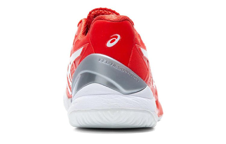(WMNS) ASICS Gel Resolution 8 'Fiery Red' 1042A072-601 - Image 4