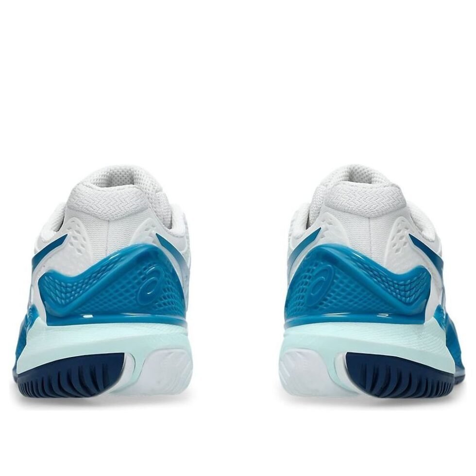 (WMNS) ASICS Gel-Resolution 9 'White Teal Blue' 1042A208-102 - Image 5