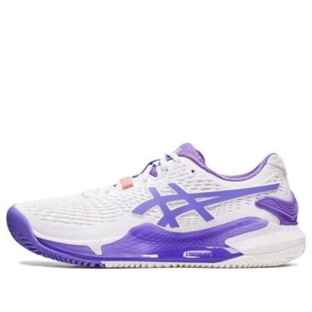 (WMNS) ASICS Gel Resolution 9 Clay 'White Amethyst' 1042A224-101