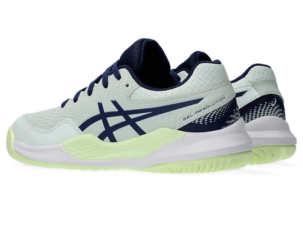 (GS) ASICS Gel-Resolution 9 'Pale Mint Blue Expanse' 1044A067-301 - Image 3