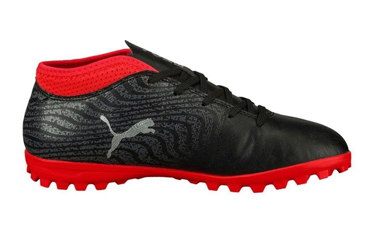(GS) PUMA One 18.4 TT 'Black Red Silver' 104562-01 - Image 2