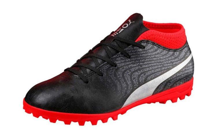(GS) PUMA One 18.4 TT 'Black Red Silver' 104562-01 - Image 3