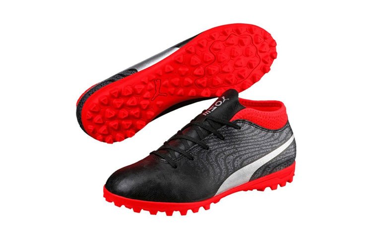 (GS) PUMA One 18.4 TT 'Black Red Silver' 104562-01 - Image 6