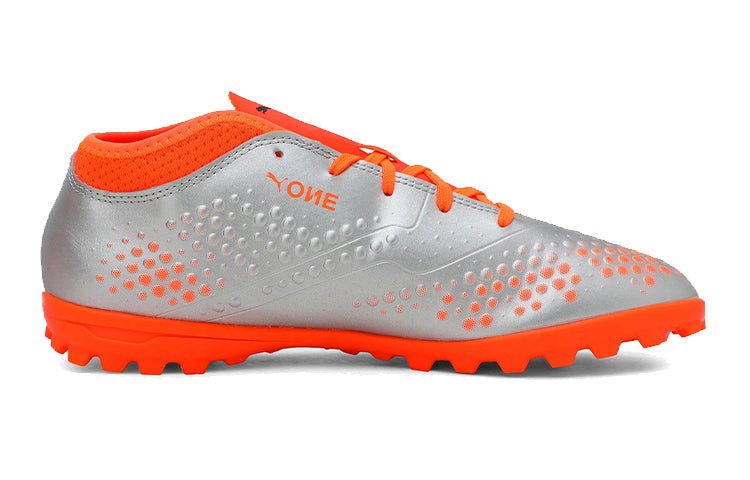 (GS) PUMA One 4 Syn TT 'Silver Orange Black' 104785-01 - Image 2