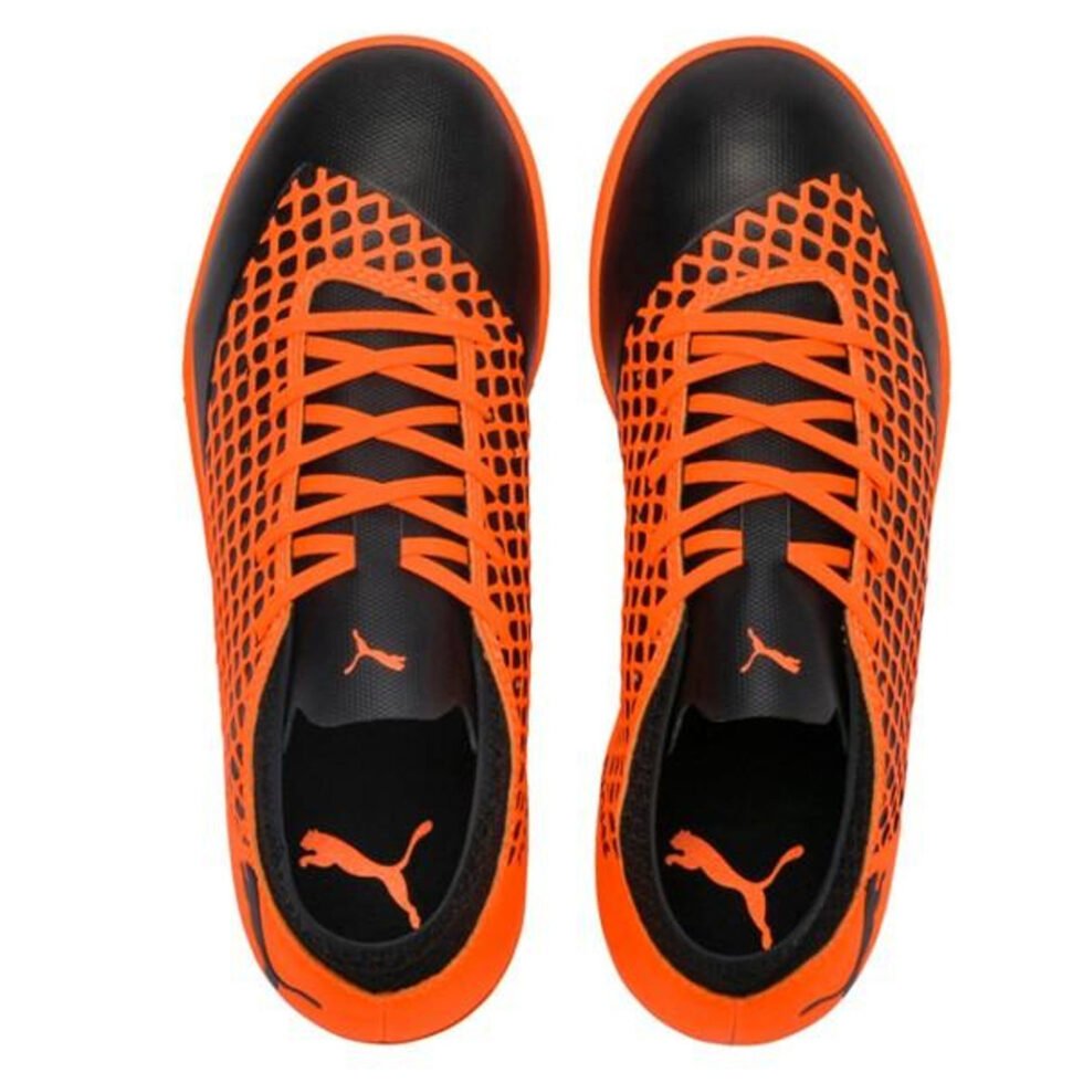 (GS) PUMA Future 2.4 TT Jr 'Orange Black' 104845-02 - Image 3