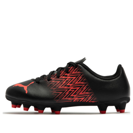 (GS) PUMA Tacto FG/AG Soccer Cleats JR 'Black Sunblaze' 106310-08