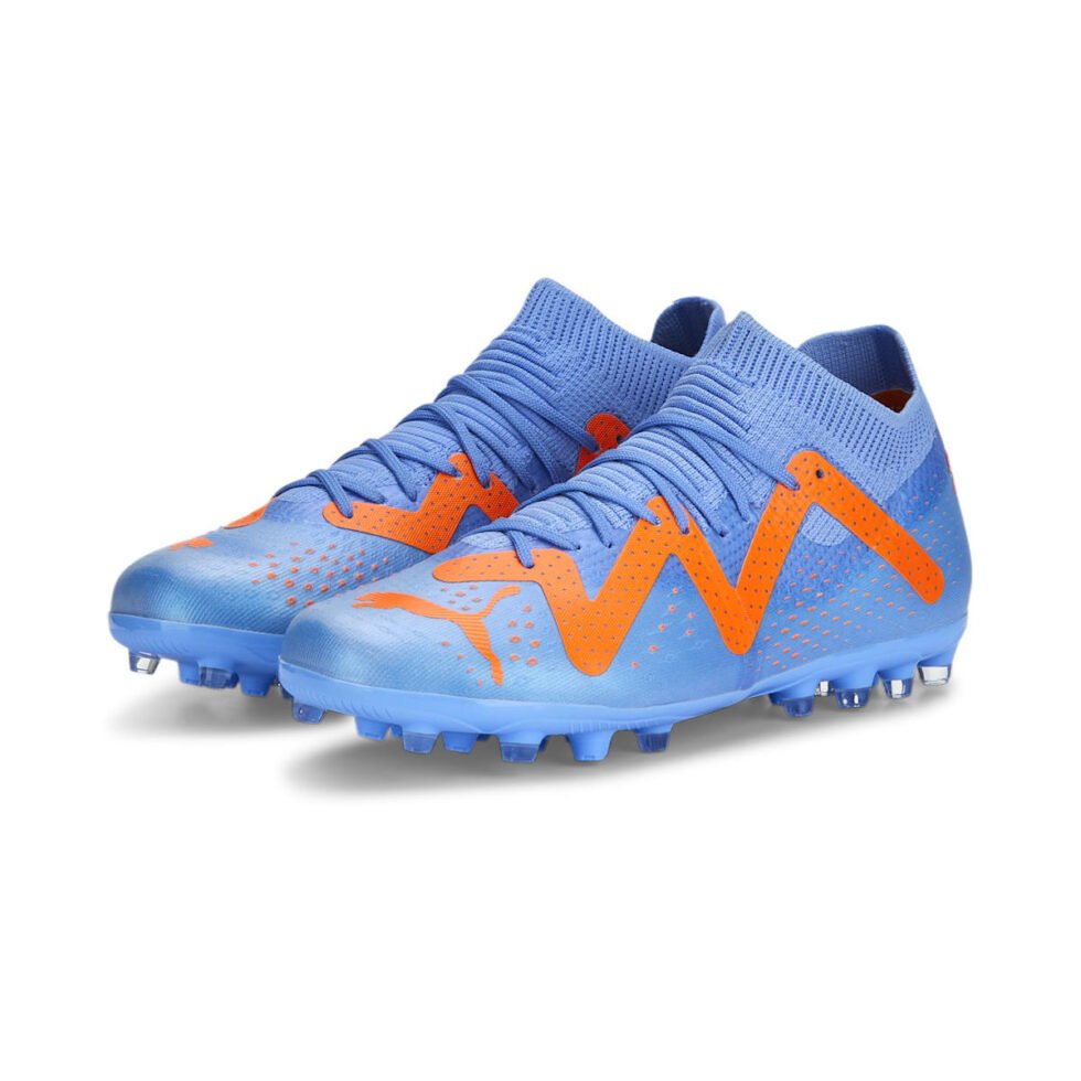 (GS) PUMA Future Match MG 'Blue Glimmer Ultra Orange' 107196-01 - Image 3