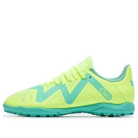 (GS) PUMA Future Play TF Football Boots 'Fluorescent Yellow Aqua' 107202-03
