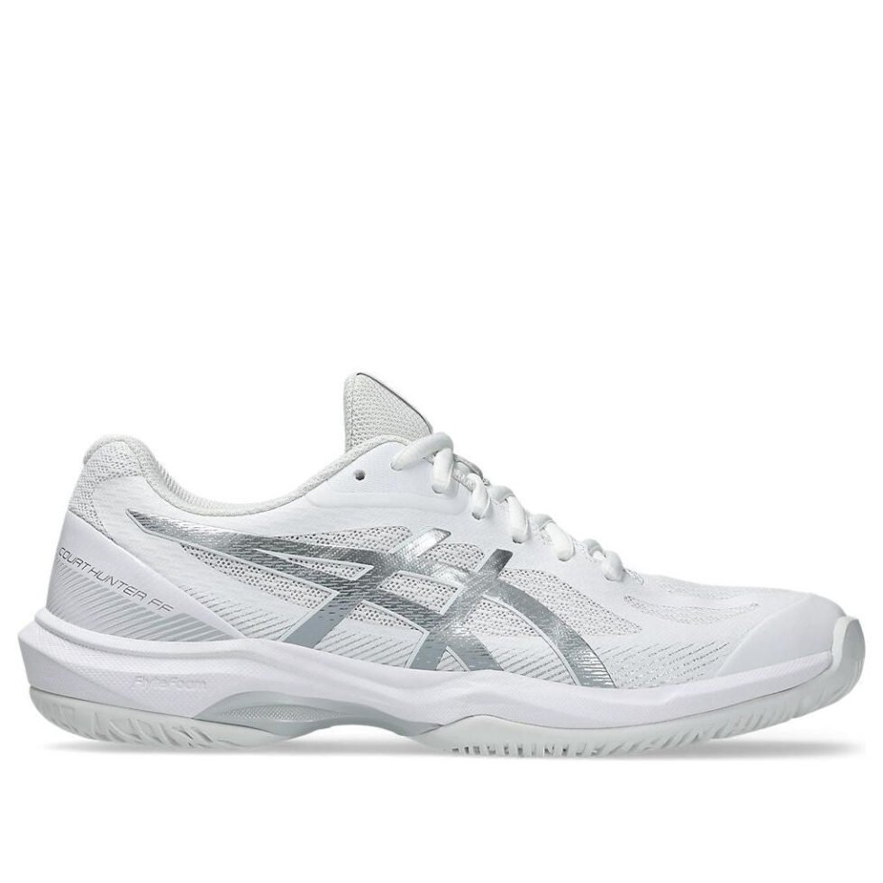 (WMNS) ASICS Court Hunter FF 'White Pure Silver' 1072A112-102 - Image 2