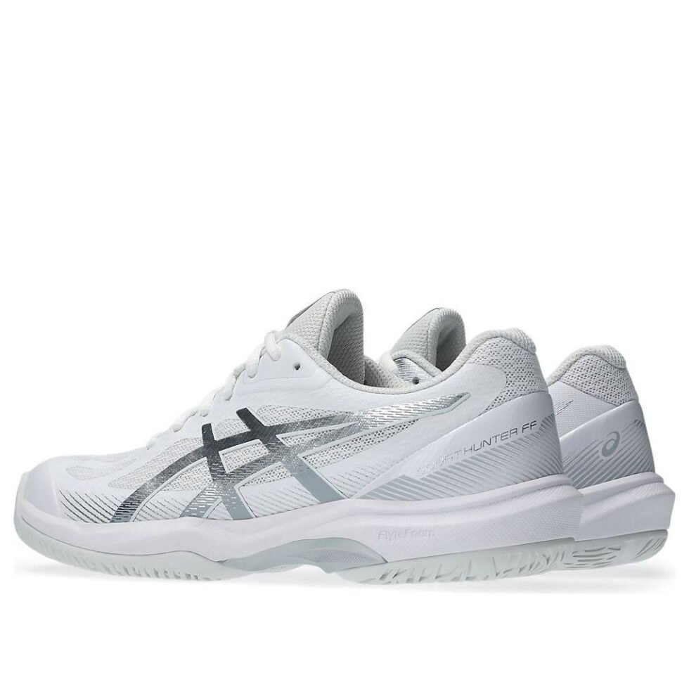 (WMNS) ASICS Court Hunter FF 'White Pure Silver' 1072A112-102 - Image 4