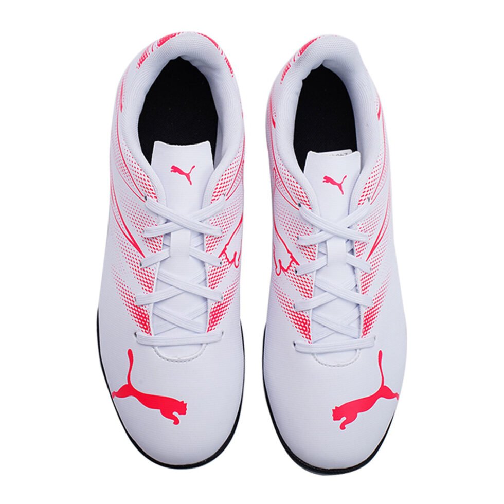 (GS) PUMA Attacanto Tt 'White Red' 107481-04 - Image 4