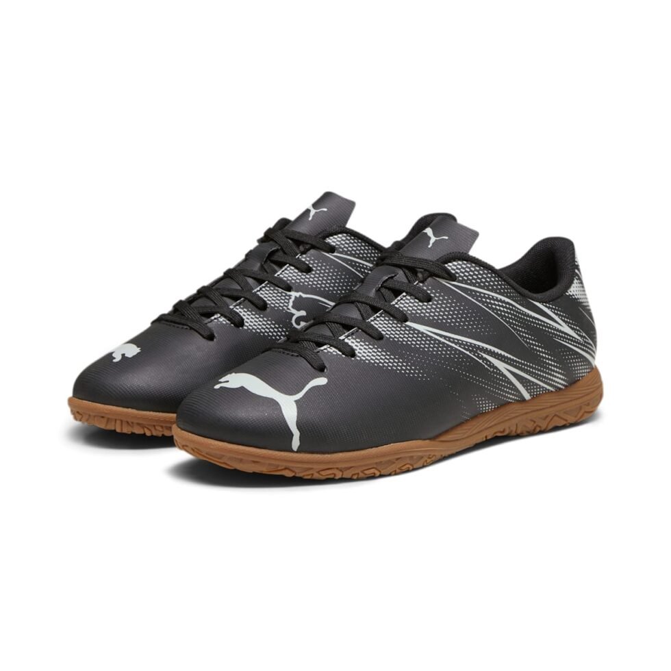 (GS) PUMA Attacanto IT 'Black Silver' 107482-01 - Image 3