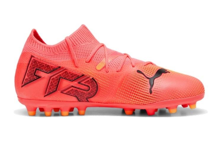 (GS) PUMA Future 7 Match MG Soccer Sneakers 'Pink' 107730-03 - Image 2
