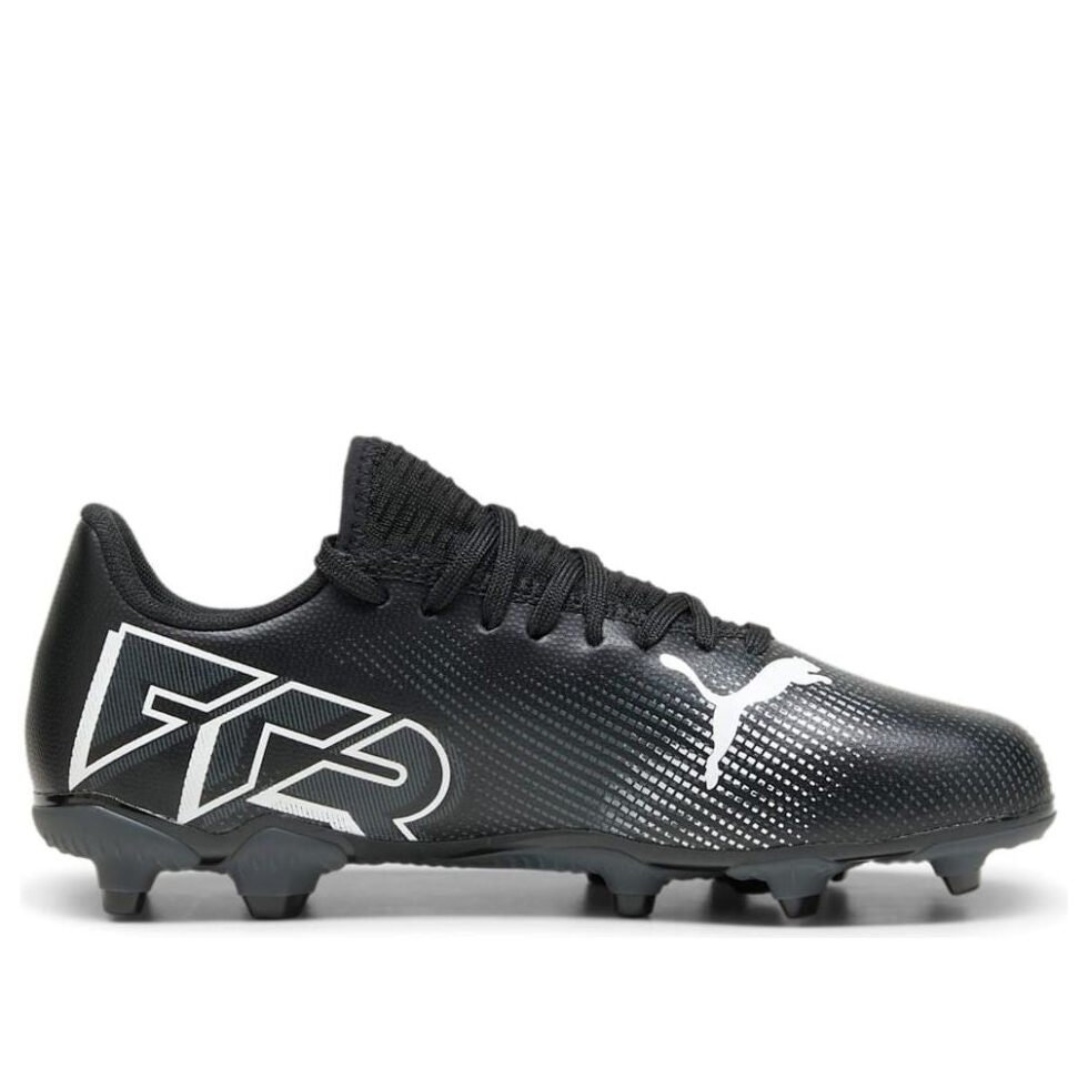 (GS) PUMA Future 7 Play FG AG 'Black White' 107734-02 - Image 2