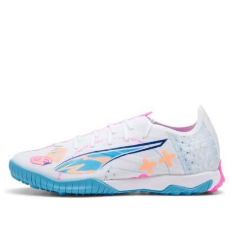 PUMA Ultra 5 Match Volume Up TT 'White Luminous Blue Pink' 108091-01