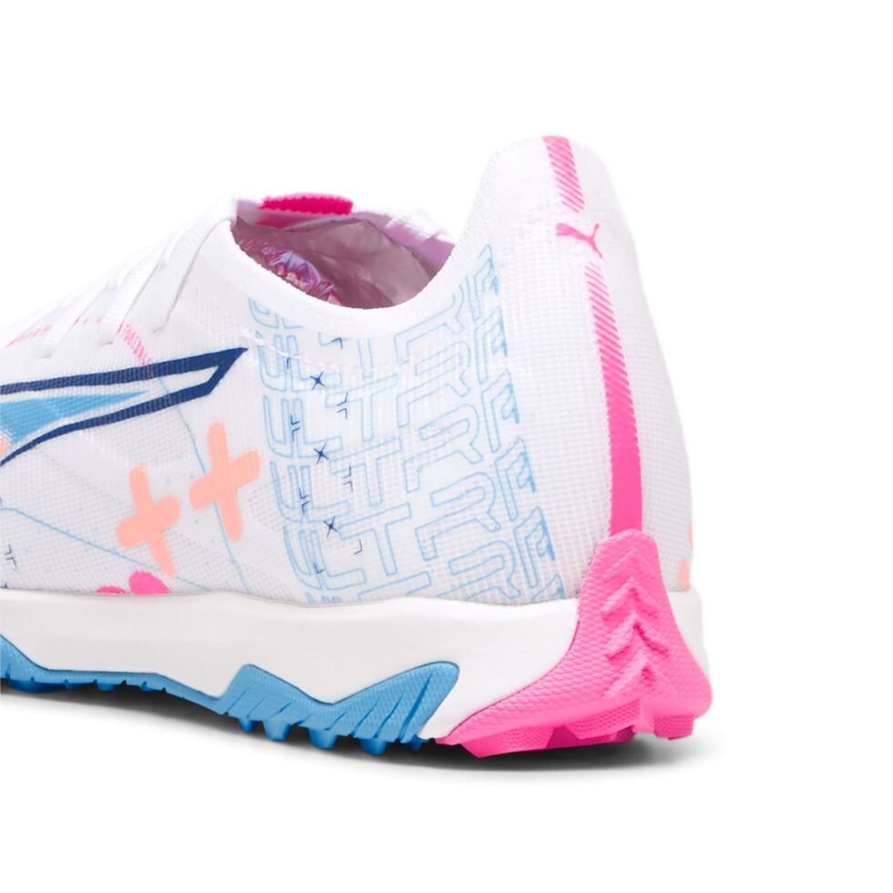 PUMA Ultra 5 Match Volume Up TT 'White Luminous Blue Pink' 108091-01 - Image 6