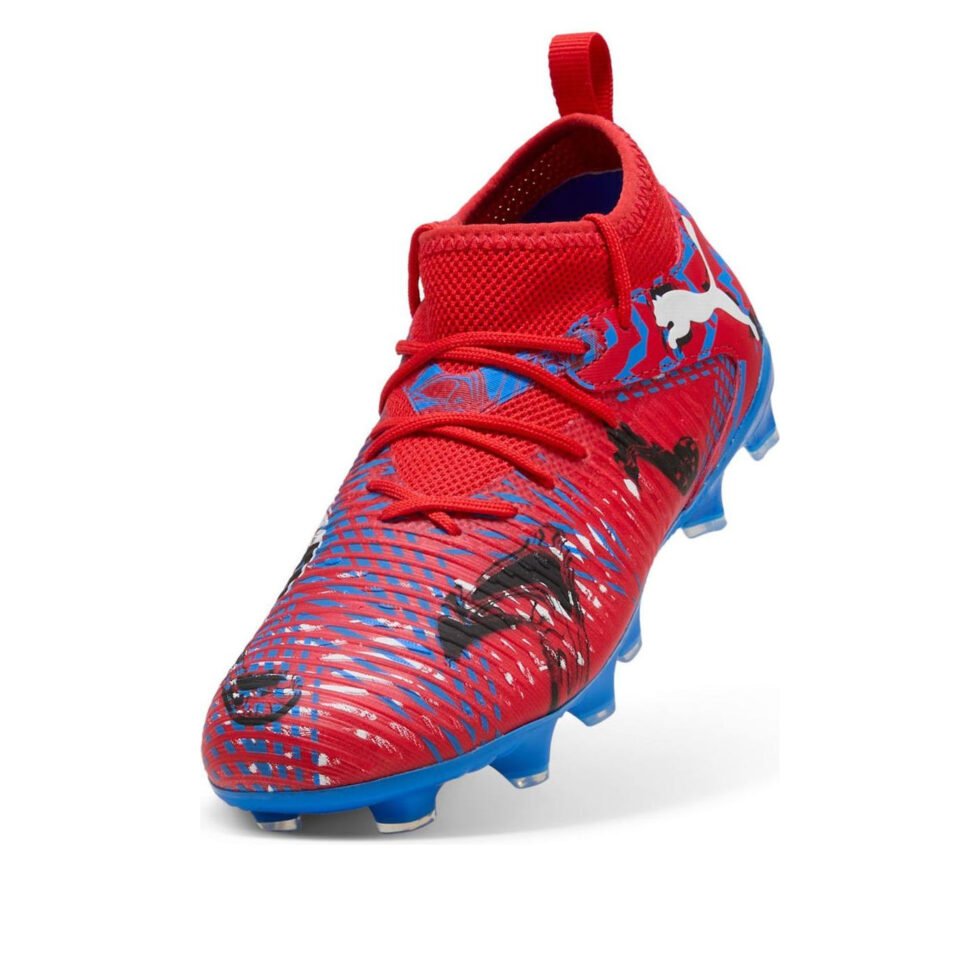 (GS) PUMA Future 8 Match Playmakers FG/AG 'PUMA Red PUMA Black Ultra Blue' 108750-01 - Image 5