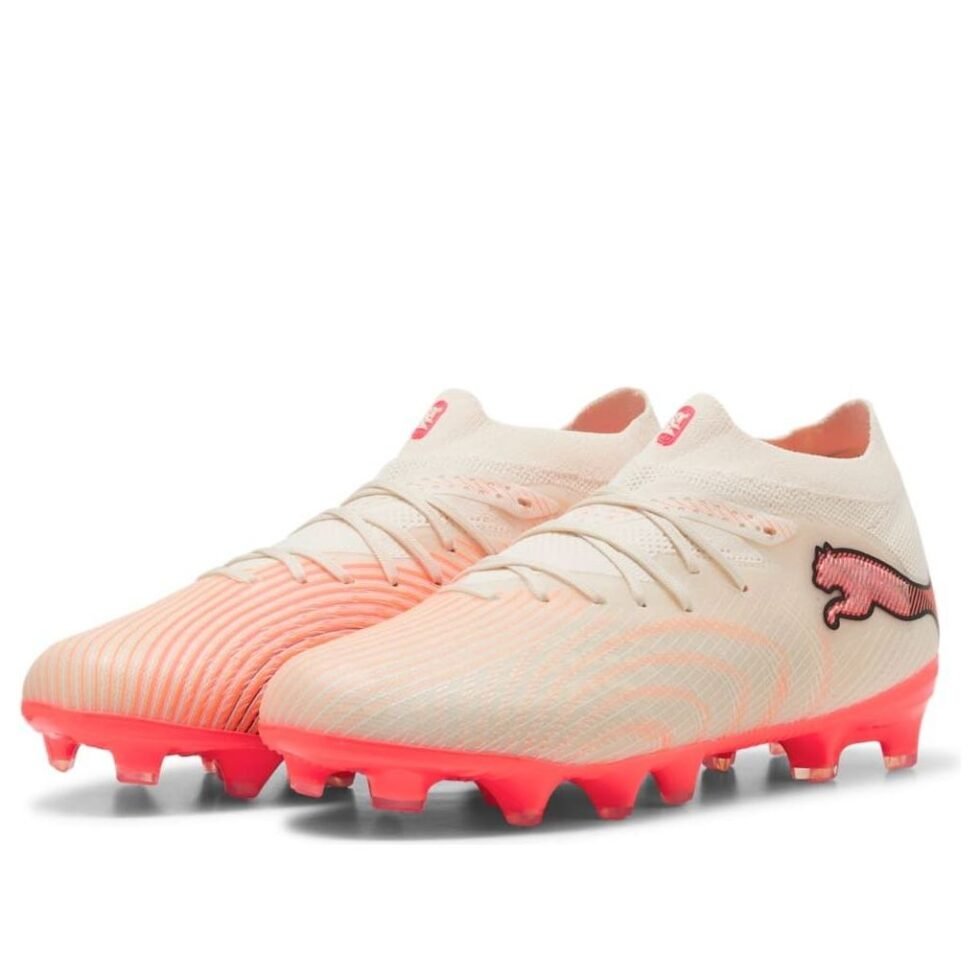 (GS) PUMA Future 9 Pro FG/AG 'Sugared Almond White Ultra Red Black' 109186-01 - Image 6