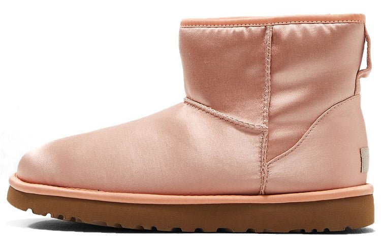(WMNS) UGG Classic Mini Satin 'Pink Red' 1094985-SNTN - Image 2
